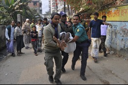 Bạo lực ở Bangladesh, 160 điểm bầu cử bị hoãn bỏ phiếu