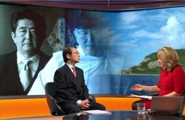 Quan chức Trung-Nhật &#39;đấu khẩu&#39; trên sóng BBC 