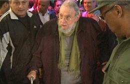 Lãnh tụ Fidel Castro xuất hiện trước công chúng