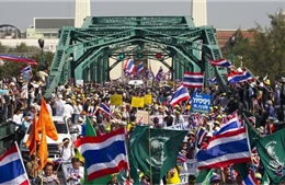 Thái Lan: Nổ súng tại điểm biểu tình khiến 7 người bị thương 