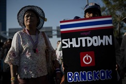 Bangkok trong ngày đầu bị &#39;đóng cửa&#39;