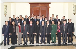Bộ Chính trị làm việc với Ban Thường vụ Tỉnh ủy Điện Biên