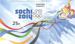 Những con tem đặc biệt ở Olympic Sochi 2014 