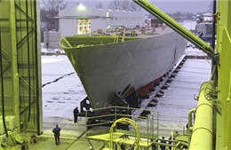 Nga nhận tàu làm bằng sợi thủy tinh lớn nhất thế giới