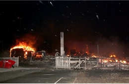 Cháy làng di sản UNESCO tại Na Uy
