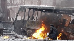  2 người biểu tình thiệt mạng tại Ukraine