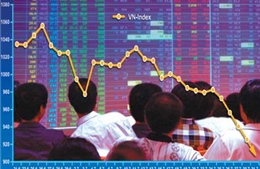 Vn-Index bất ngờ quay đầu giảm mạnh 