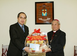 Chúc Tết Tổng Giám mục Tổng Giáo phận Hà Nội