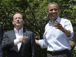 Tổng thống Mỹ, Pháp kêu gọi chống biến đổi khí hậu 