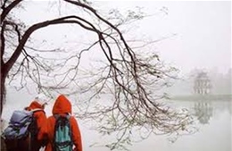 Miền Bắc nhiệt độ tăng nhẹ