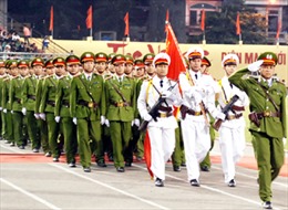 Ra quân đảm bảo an ninh kỷ niệm 60 năm Chiến thắng Điện Biên Phủ