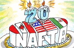NAFTA tuổi 20, chưa có nhiều đột phá 