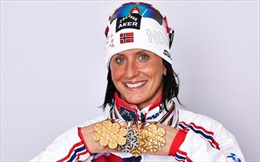 Olympic Sochi: Xứng danh &#39;Bà đầm thép&#39; Marit Bjoergen
