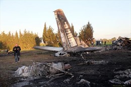 Rơi máy bay quân sự Libya, 11 người thiệt mạng