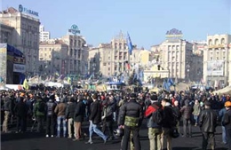 Người biểu tình Ukraine kiểm soát hoàn toàn thủ đô 