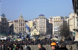 Ukraine vẫn căng thẳng vì biểu tình