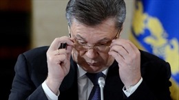 Tổng thống bị phế truất Ukraine xuất hiện tại Nga
