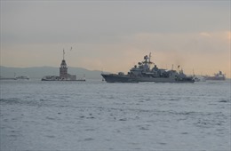 Thổ Nhĩ Kỳ cho tàu chiến Mỹ &#39;mượn đường&#39; tới Biển Đen 