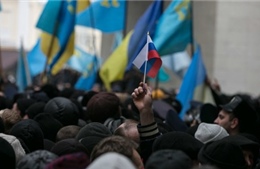 Hơn 65.000 người tuần hành ủng hộ Crimea sáp nhập Nga