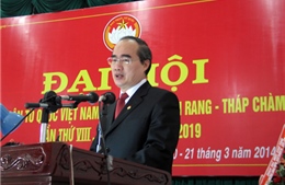 Đồng chí Nguyễn Thiện Nhân làm việc tại Ninh Thuận  