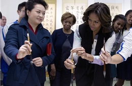 Hình ảnh đặc biệt về chuyến thăm Trung Quốc của bà Obama