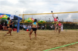 Khai mạc Giải bóng chuyền bãi biển toàn quốc năm 2014