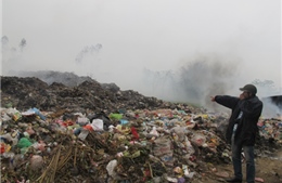 Vĩnh Phúc: Người dân bức xúc vì bãi rác thải gây ô nhiễm