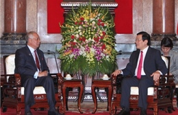  Chủ tịch nước Trương Tấn Sang tiếp Thủ tướng Malaysia