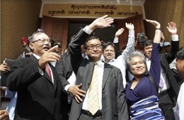 Chính phủ Campuchia xem xét khởi kiện Chủ tịch CNRP 