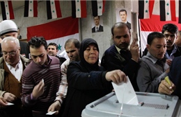 Bầu cử tổng thống Syria diễn ra theo đúng lịch trình 