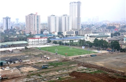 Kiểm tra, xử lý lấn chiếm hồ điều hòa Nhân Chính 