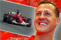 Huyền thoại đua xe M.Schumacher có dấu hiệu phục hồi
