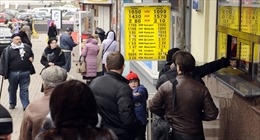 Ngân hàng TW Ukraine nâng lãi suất cho vay gần gấp đôi