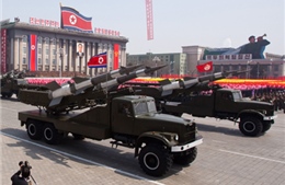 Triều Tiên chuyển bệ phóng tên lửa ra bờ biển phía Đông 