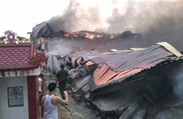 Đã dập tắt đám cháy tại KCN Vĩnh Tuy, Hà Nội