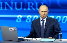 Tổng thống Putin: Nga chưa bao giờ lên kế hoạch sáp nhập Crimea 