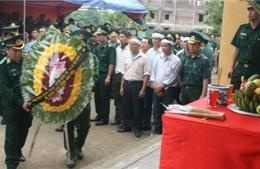 Thăng hàm cho hai chiến sĩ hy sinh tại Cửa khẩu Quảng Ninh