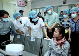 Bộ trưởng Y tế thị sát phòng chống sởi tại Hà Nội 