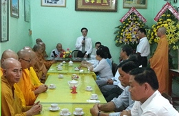 Ban Chỉ đạo Tây Nguyên thăm và chúc mừng nhân Đại lễ Phật đản tại Gia Lai, Kon Tum 