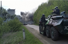 Xem đặc nhiệm Ukraine đột kích vào Slavyansk