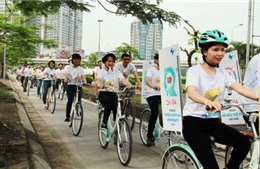 Đạp xe 30 km quanh Hà Nội hưởng ứng ngày Sở hữu trí tuệ