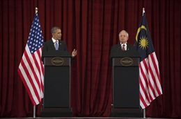 Malaysia, Mỹ nâng quan hệ lên đối tác toàn diện 