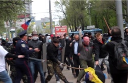 Đụng độ dữ dội tại Donetsk, đông Ukraine