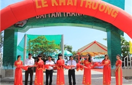 Khai trương bãi tắm Thanh Khê