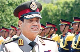 Ai Cập: Tỷ lệ ủng hộ ứng cử viên El-Sisi vượt xa đối thủ Sabahi
