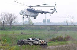 Thêm một trực thăng Ukraine bị bắn rơi 