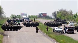 Quân đội Ukraine siết chặt Slavyansk