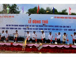 Thanh Hóa khởi công xây dựng cầu Bút Sơn 
