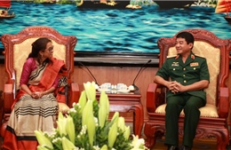 Đoàn Học viện Quốc phòng Ấn Độ sang thăm Việt Nam