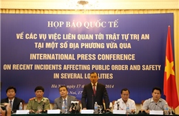 Việt Nam không cho phép hành vi phá hoại nhằm vào doanh nghiệp nước ngoài